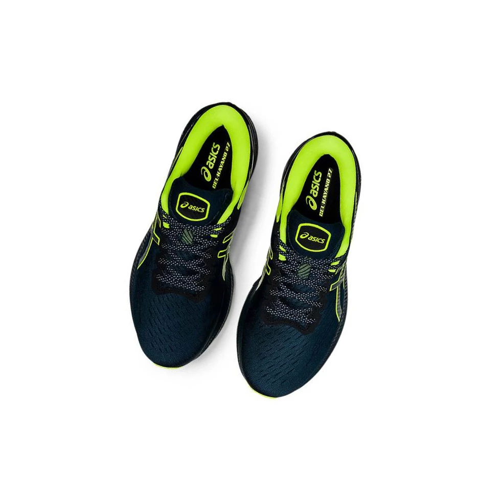 Férfi Asics GEL-KAYANO 27 LITE-SHOW Futócipő Kék | DVUB79615
