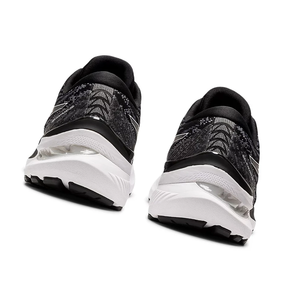 Női Asics GEL-KAYANO 29 Futócipő Fekete Fehér | GOZY61389